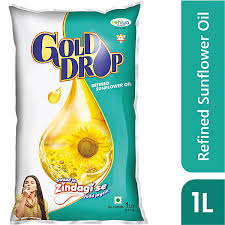 Gold drop sunflower oil 1L
